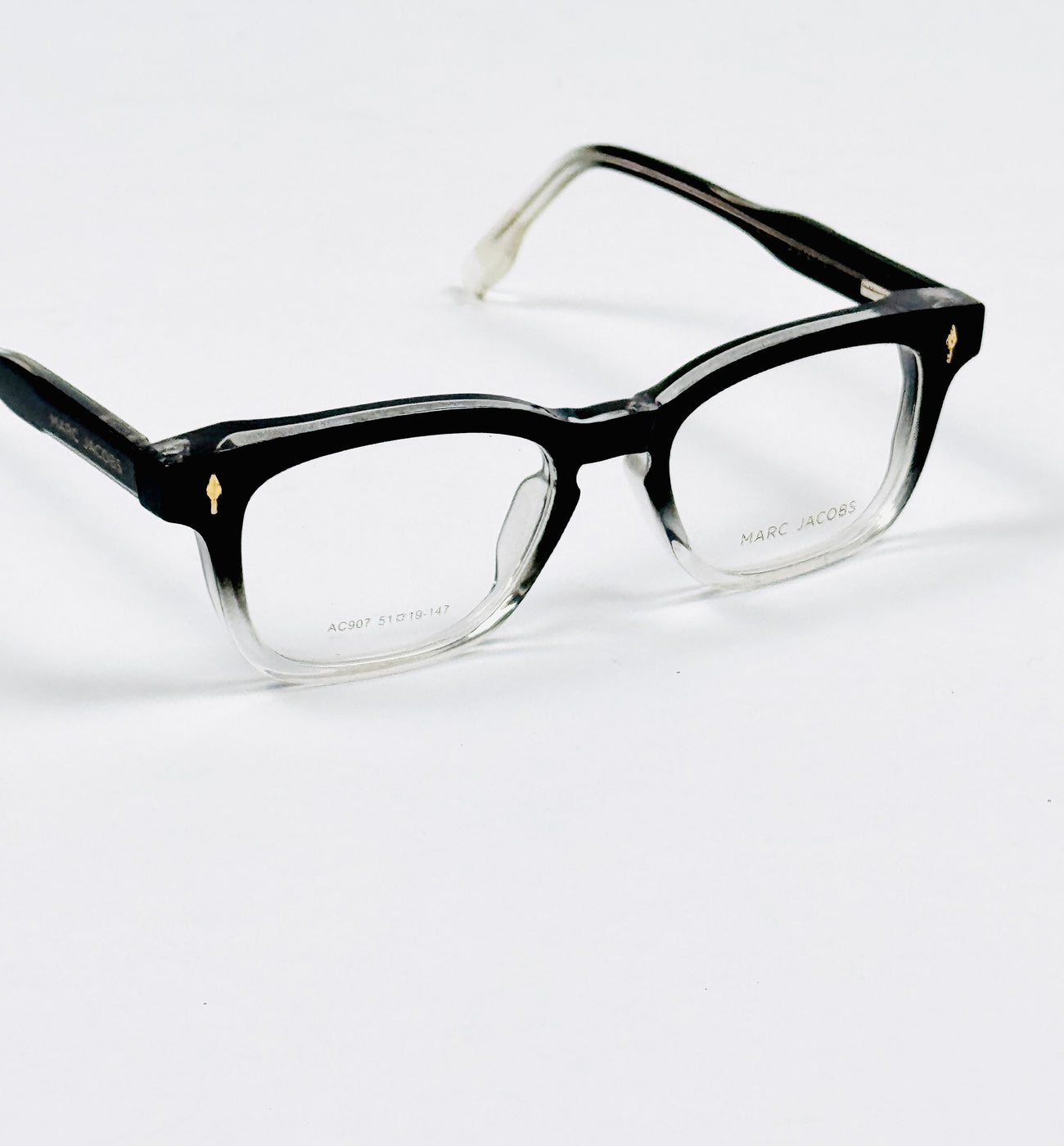 Marc Jacobs – 907 – 51 - Black Transparent – Acetate – Optics – Unisex