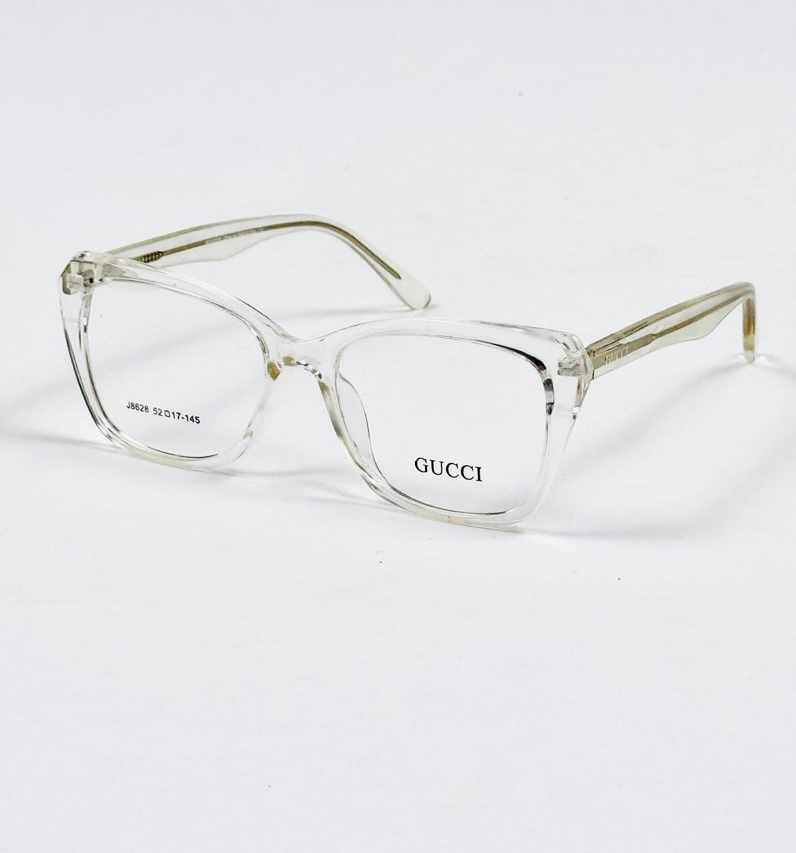 Gucci – 8628 – 52 - Transparent – Acetate – Optics – Ladies