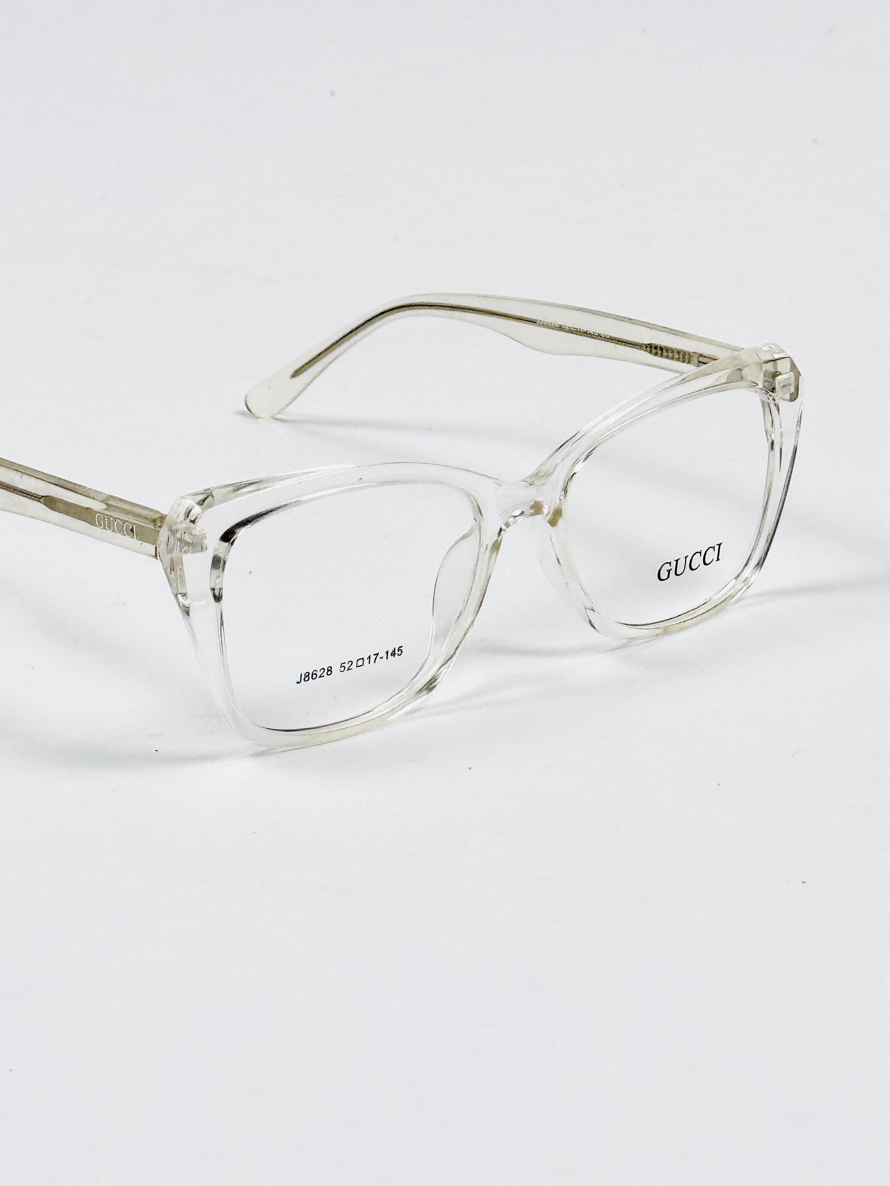 Gucci – 8628 – 52 - Transparent – Acetate – Optics – Ladies