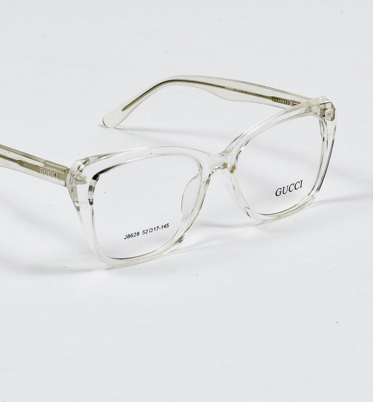 Gucci – 8628 – 52 - Transparent – Acetate – Optics – Ladies