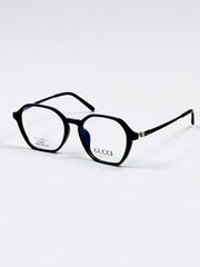 Gucci – 6008 – 52 - Black – Metal - Acetate – Optics – Ladies