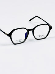 Gucci – 6008 – 52 - Black – Metal - Acetate – Optics – Ladies