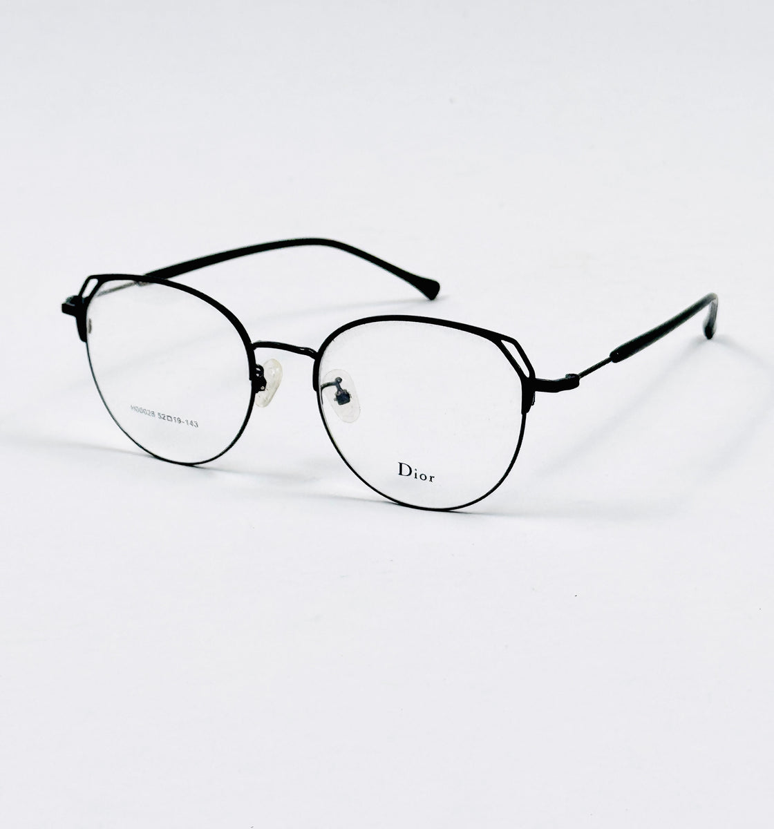 Dior –0028 – 51 –  Black –  Metal – Optics – Ladies
