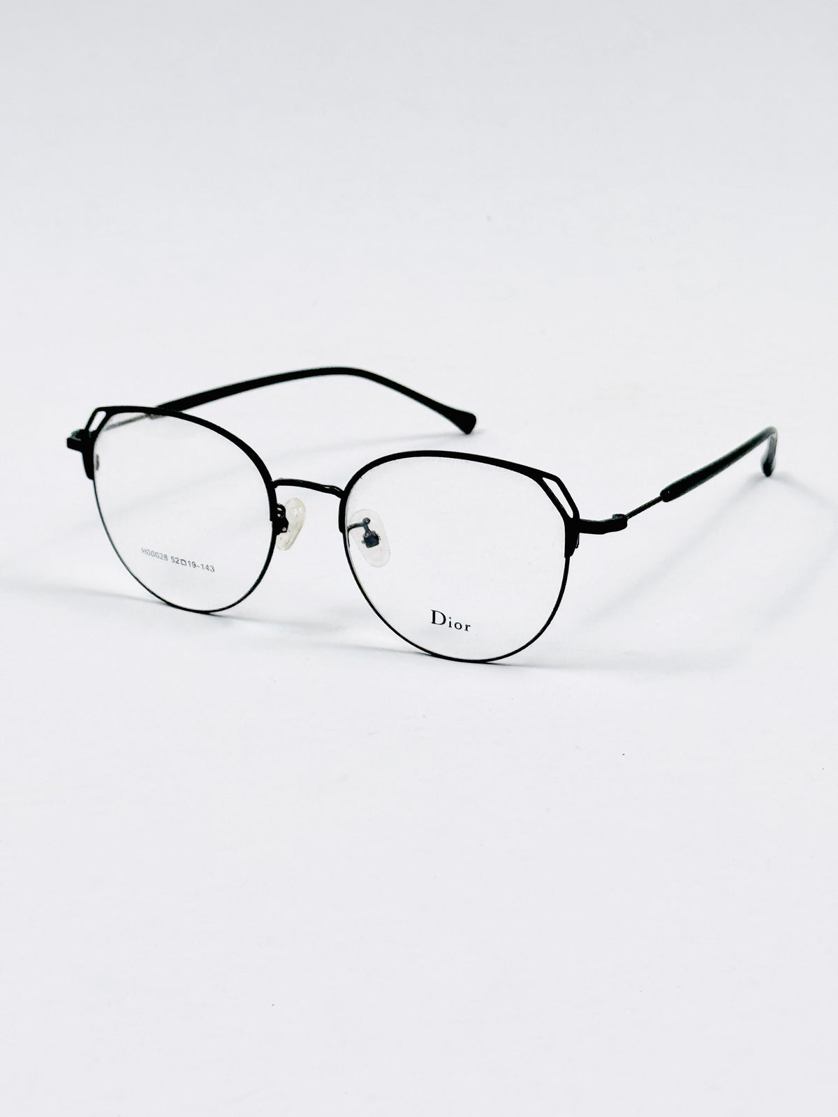 Dior –0028 – 51 –  Black –  Metal – Optics – Ladies