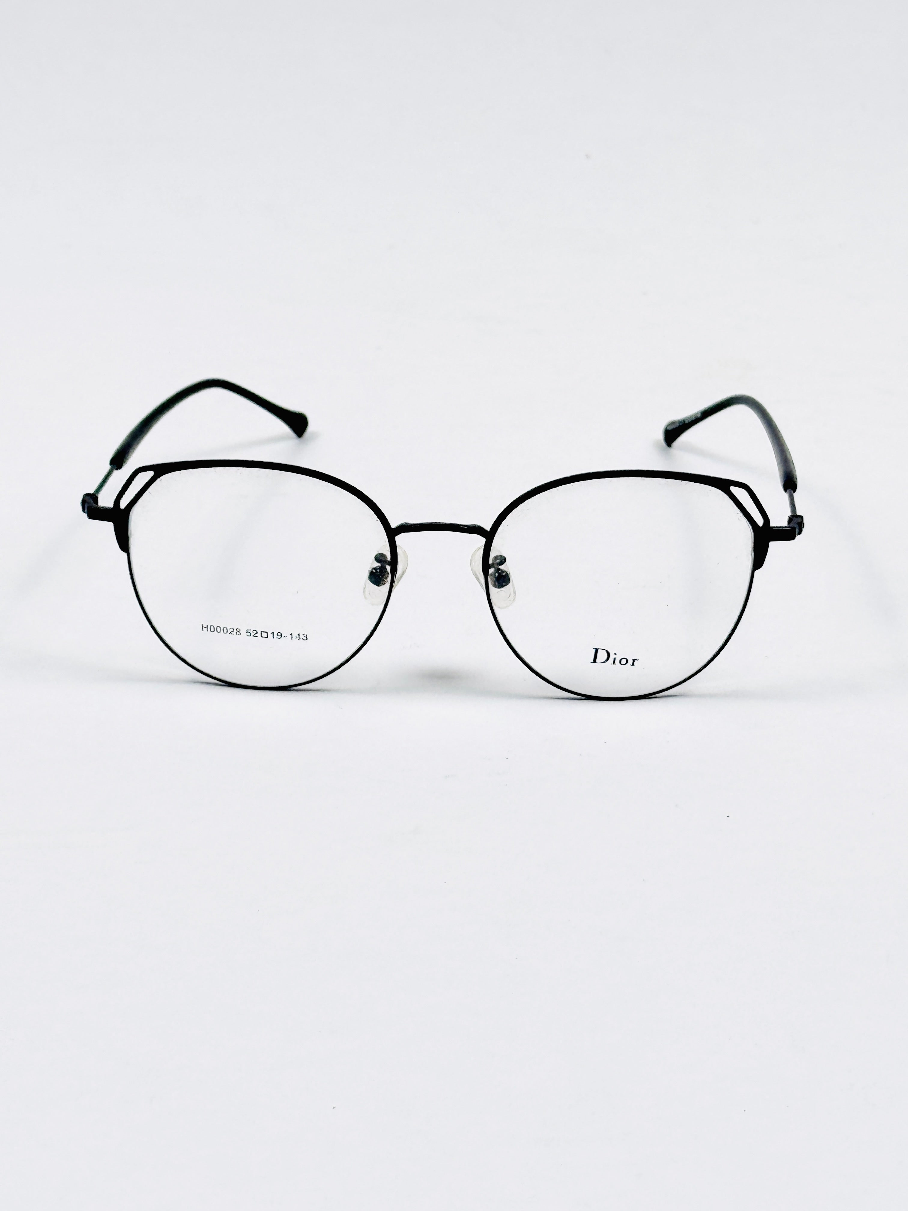 Dior –0028 – 51 –  Black –  Metal – Optics – Ladies
