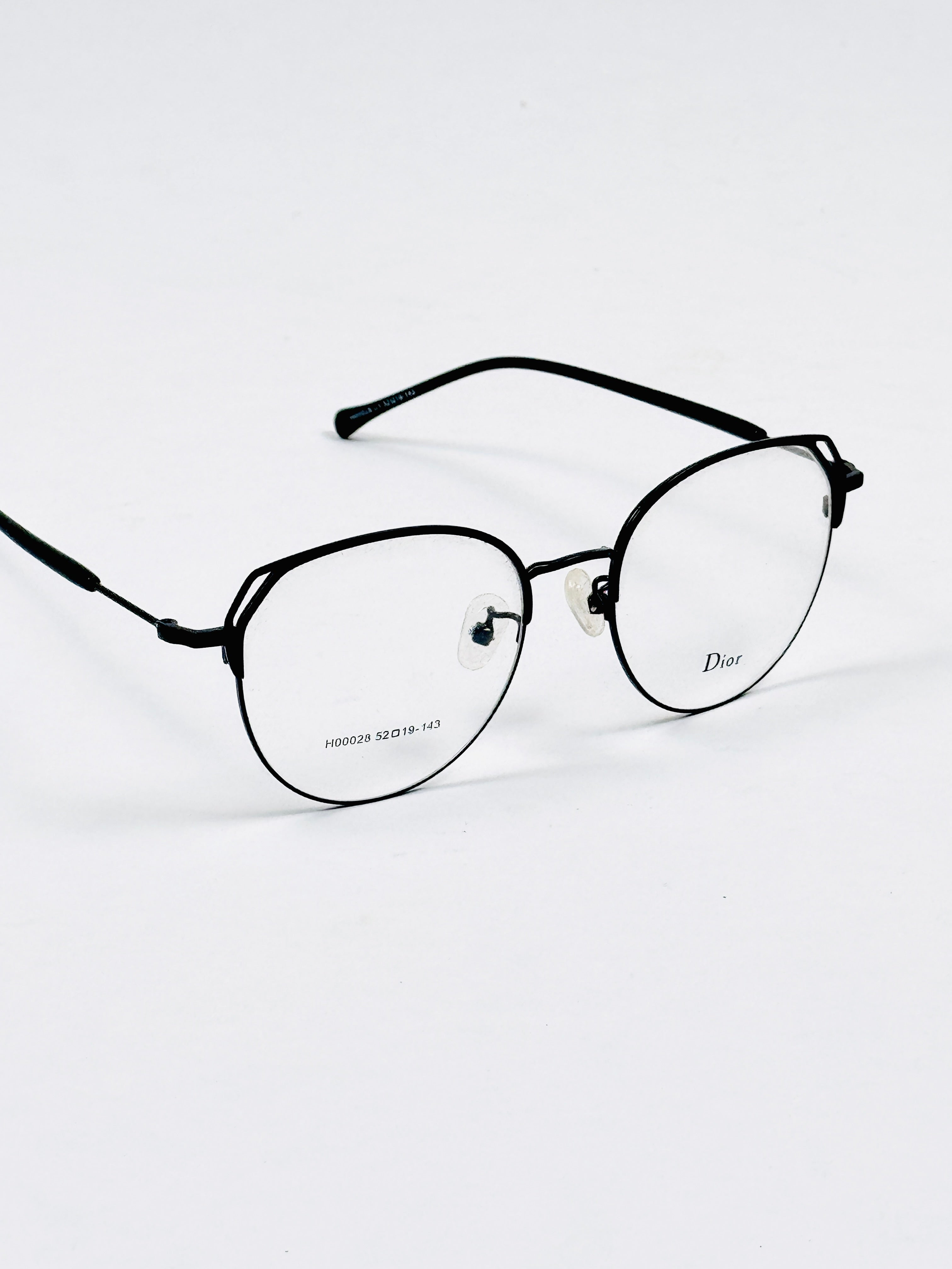 Dior –0028 – 51 –  Black –  Metal – Optics – Ladies