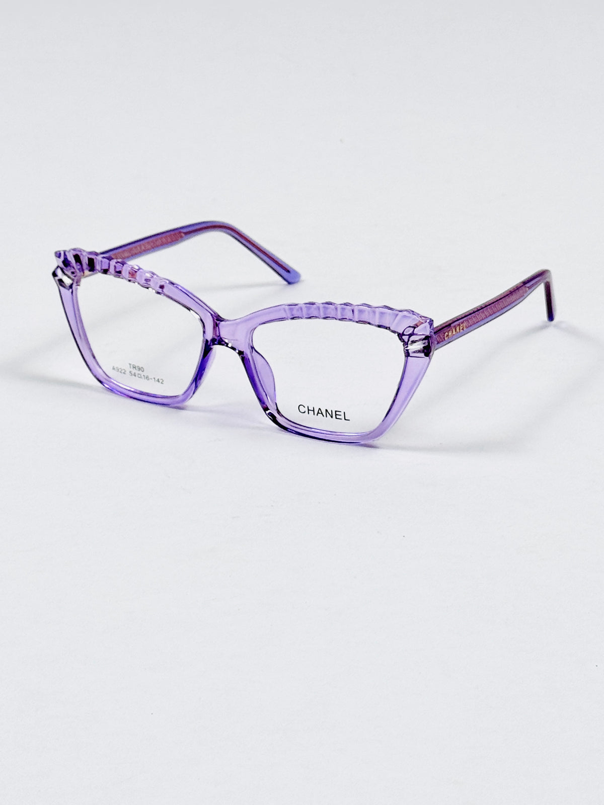 Chanel – 922 – 54 – Purple –  Acetate - Optics – Ladies