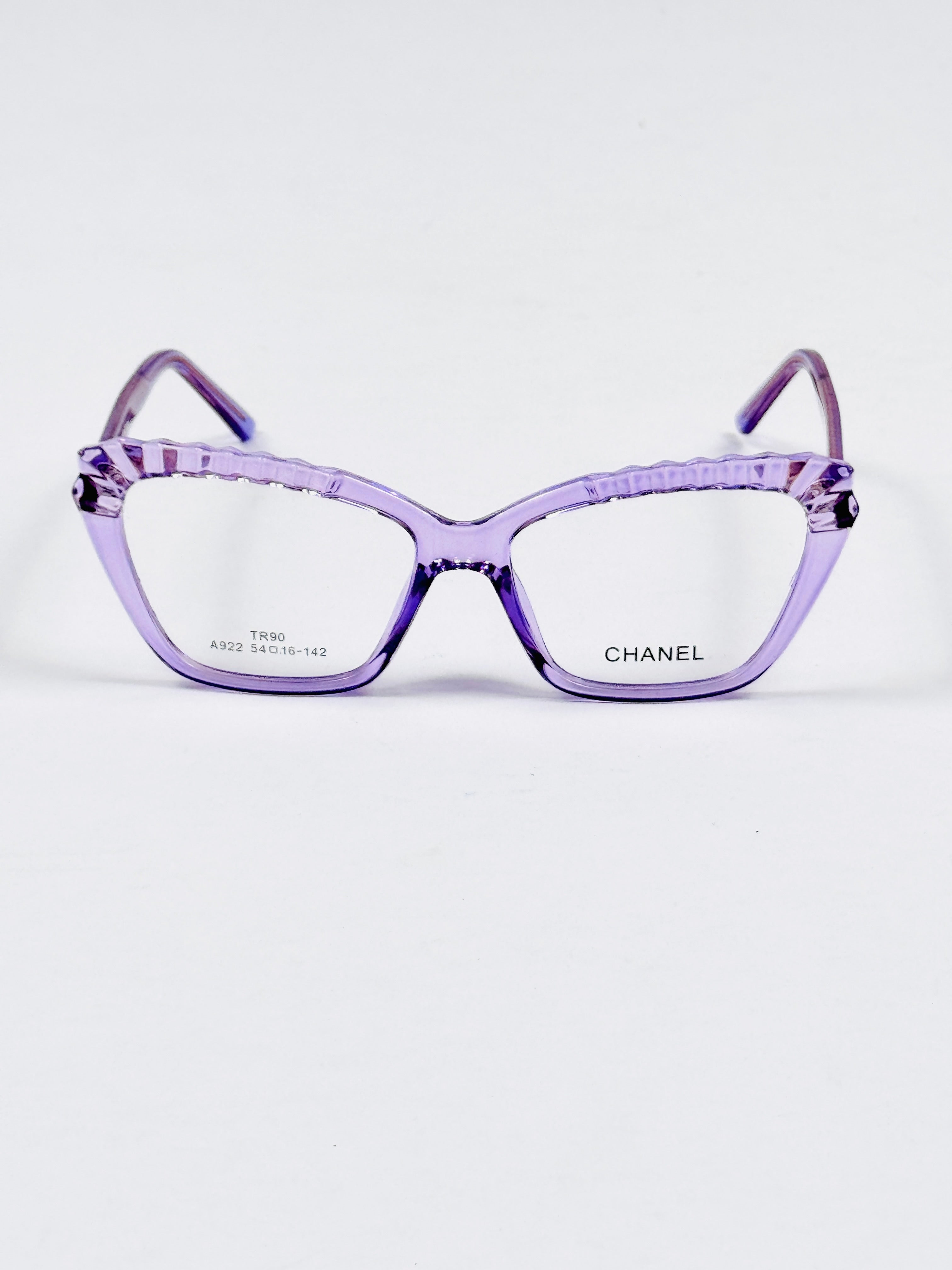 Chanel – 922 – 54 – Purple –  Acetate - Optics – Ladies