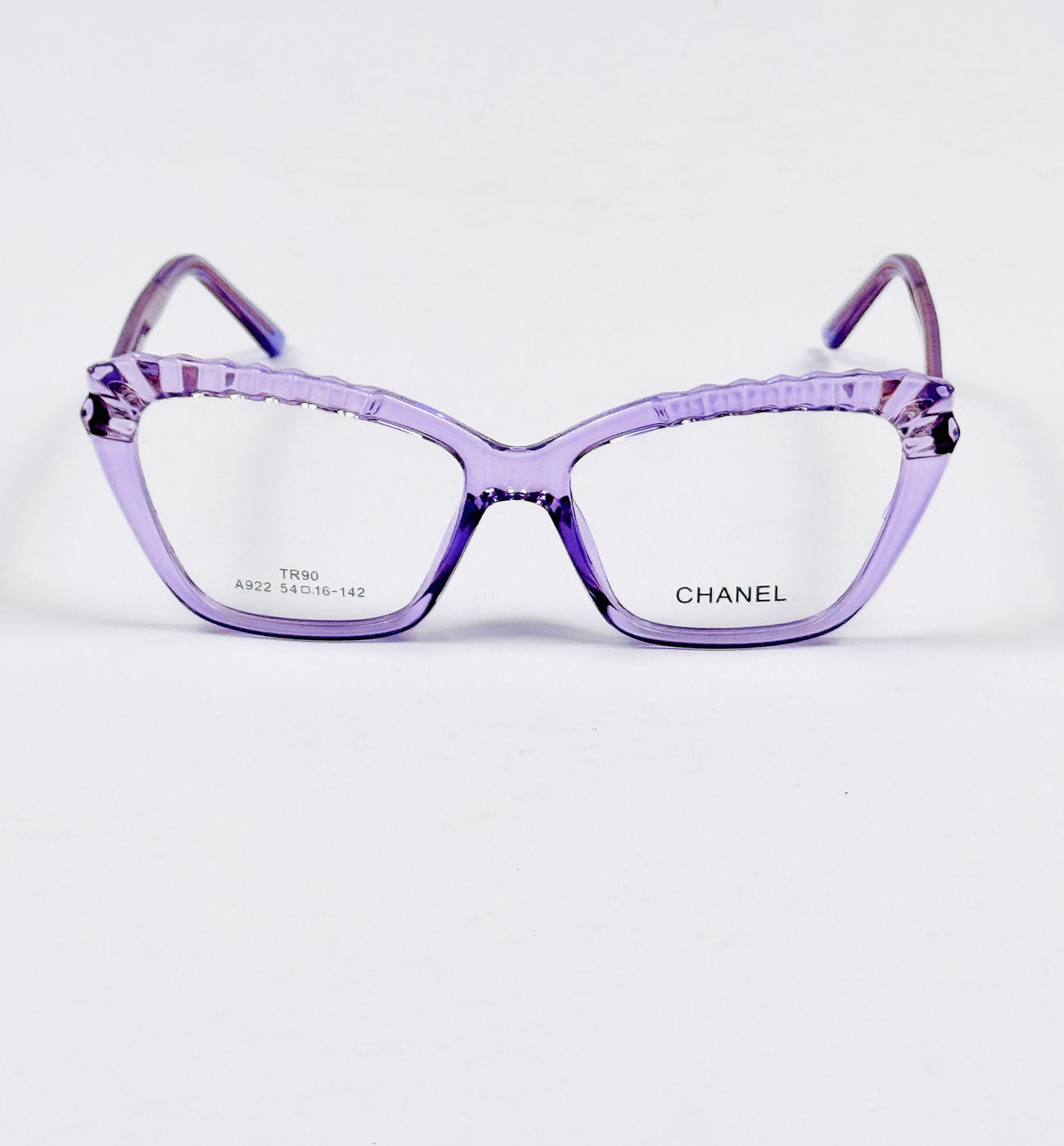 Chanel – 922 – 54 – Purple –  Acetate - Optics – Ladies