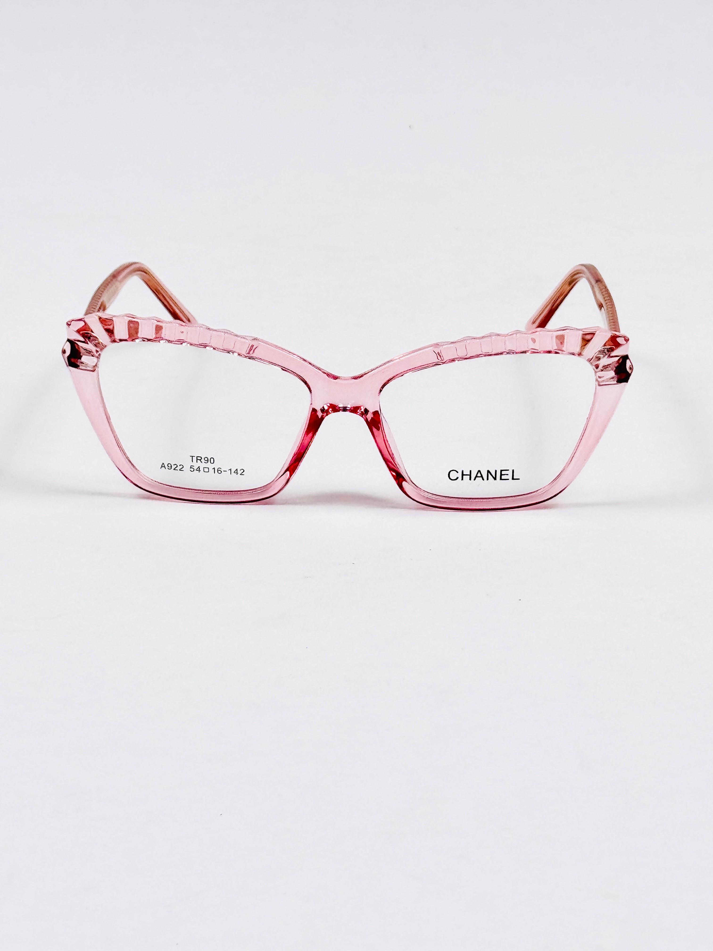 Chanel – 922 – 54 – Pink –  Acetate - Optics – Ladies