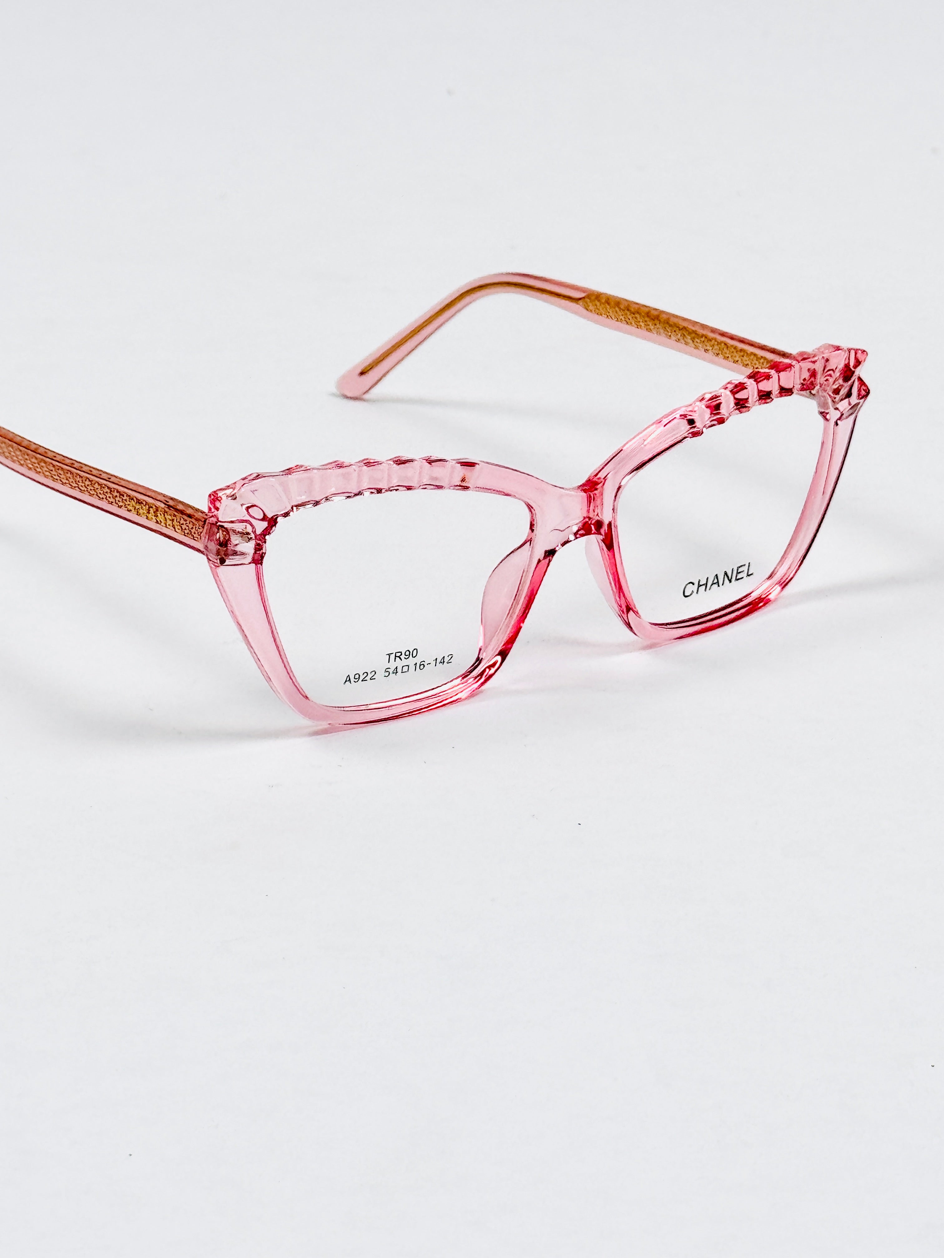 Chanel – 922 – 54 – Pink –  Acetate - Optics – Ladies