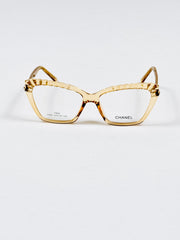 Chanel – 922 – 54 – Yellow –  Acetate - Optics – Ladies