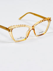 Chanel – 922 – 54 – Yellow –  Acetate - Optics – Ladies