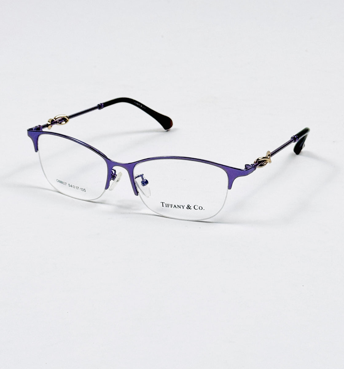 Tiffany & Co – 807 – 54 – Purple –  Metal - Optics – Ladies