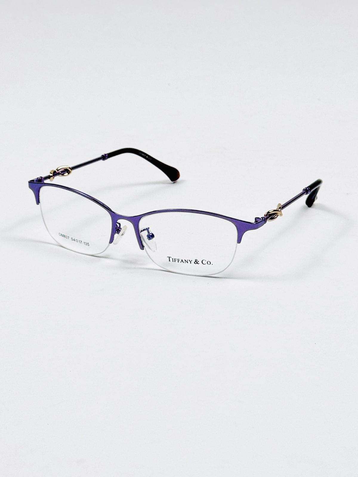 Tiffany & Co – 807 – 54 – Purple –  Metal - Optics – Ladies