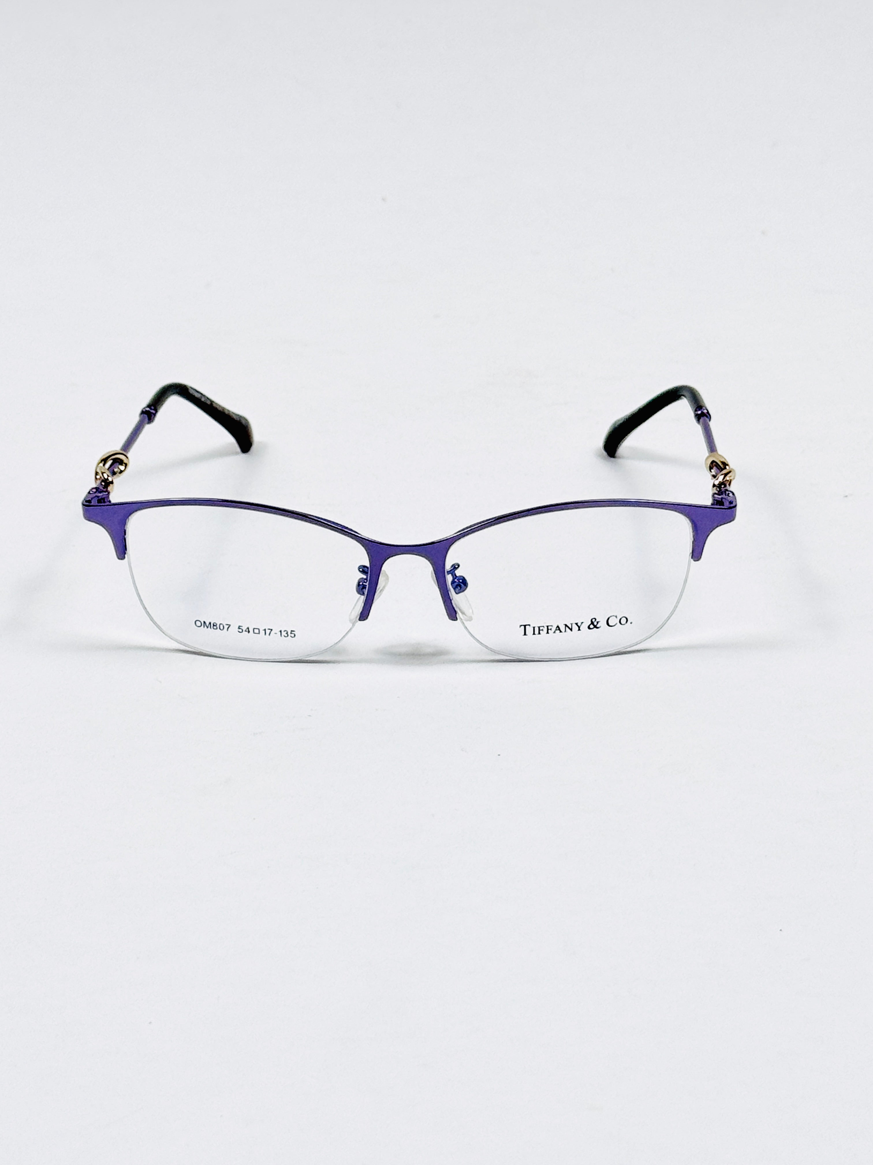 Tiffany & Co – 807 – 54 – Purple –  Metal - Optics – Ladies