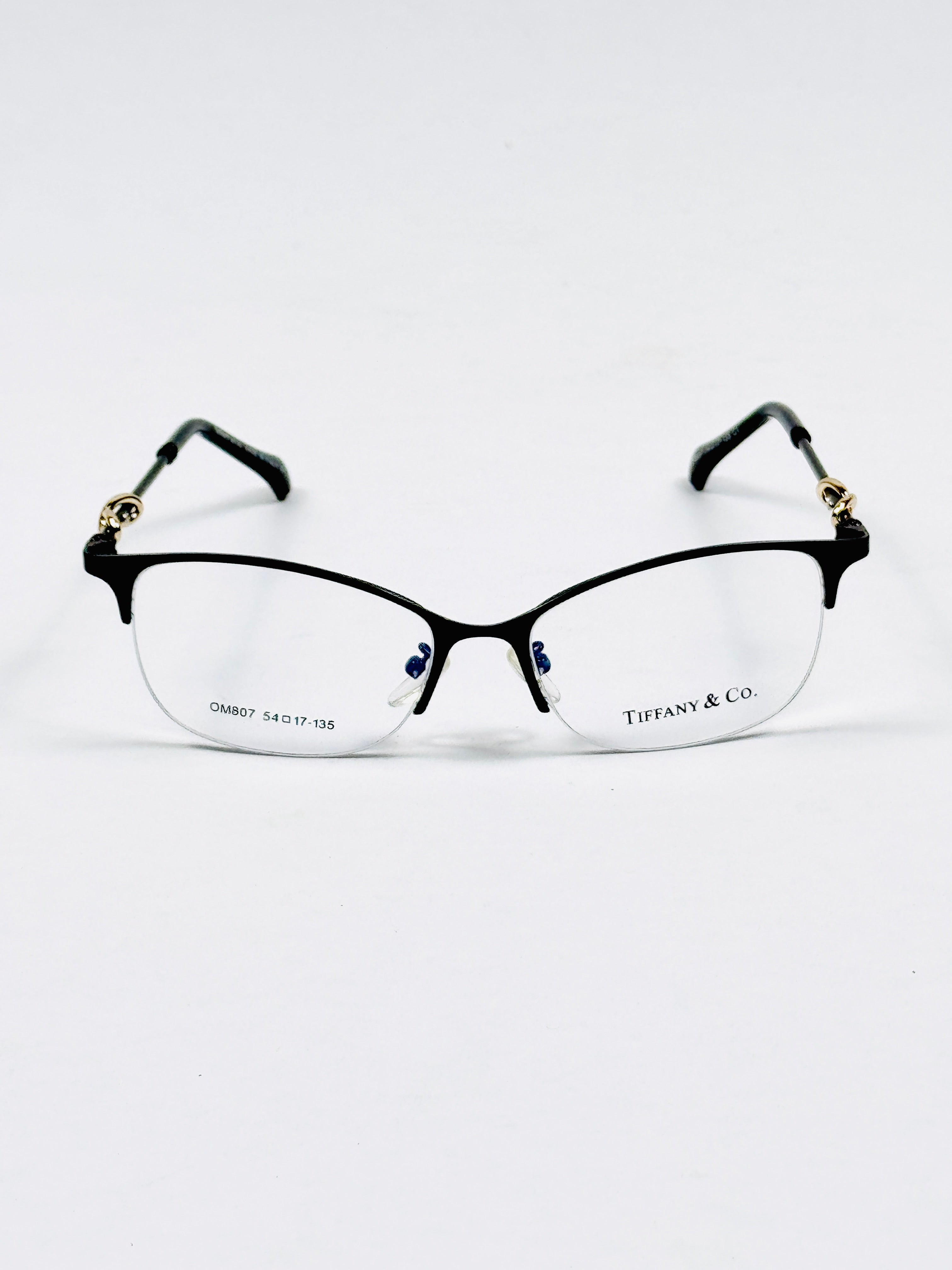 Tiffany & Co – 807 – 54 – Black –  Metal - Optics – Ladies