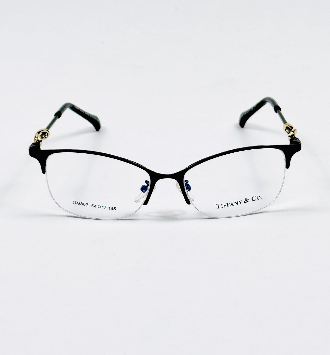 Tiffany & Co – 807 – 54 – Black –  Metal - Optics – Ladies