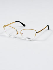Dior – 98008 – 55 – Golden –  Metal - Optics – Ladies