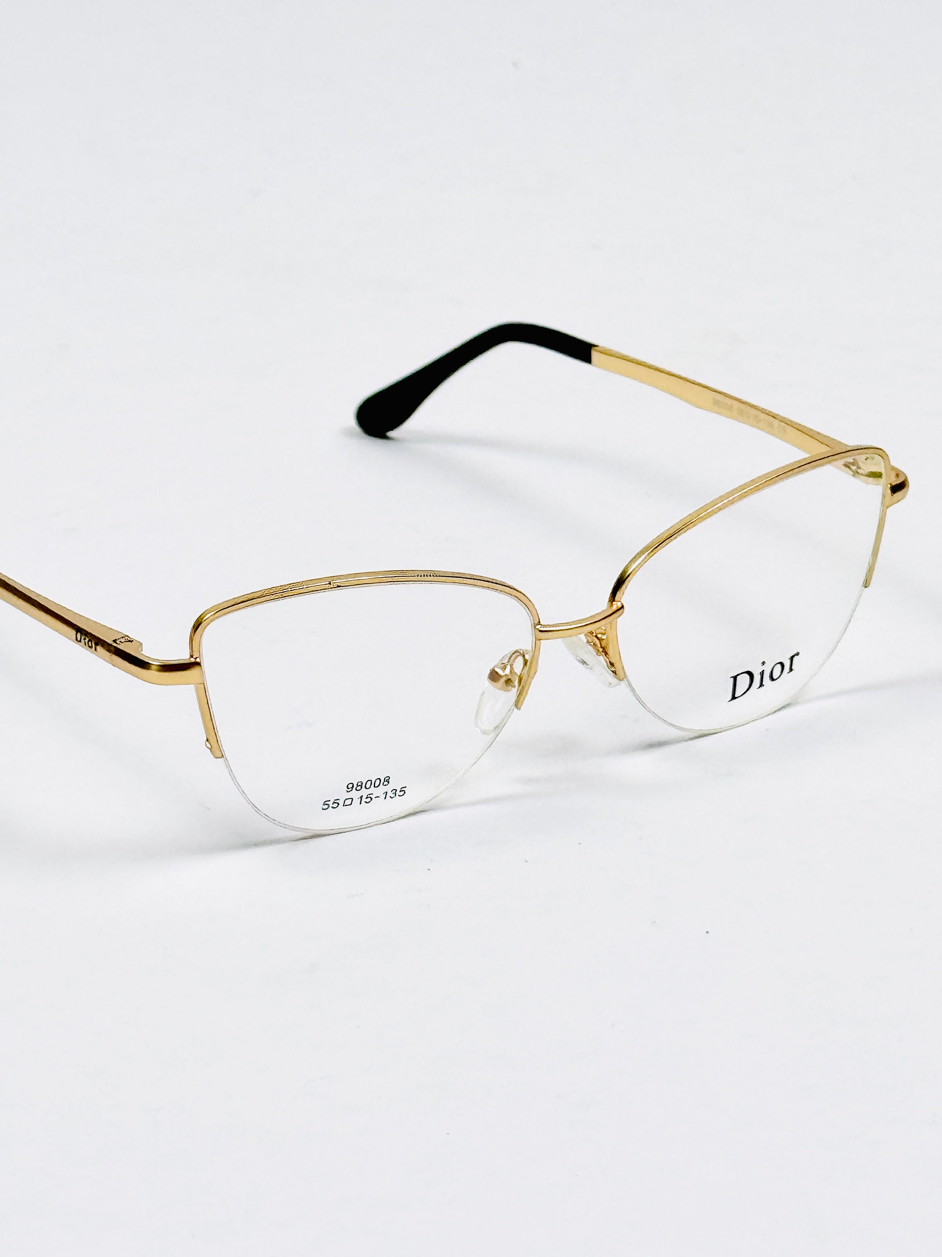 Dior – 98008 – 55 – Golden –  Metal - Optics – Ladies