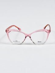 Dior – 913 – 54 – Pink Transparent –  Acetate - Optics – Ladies