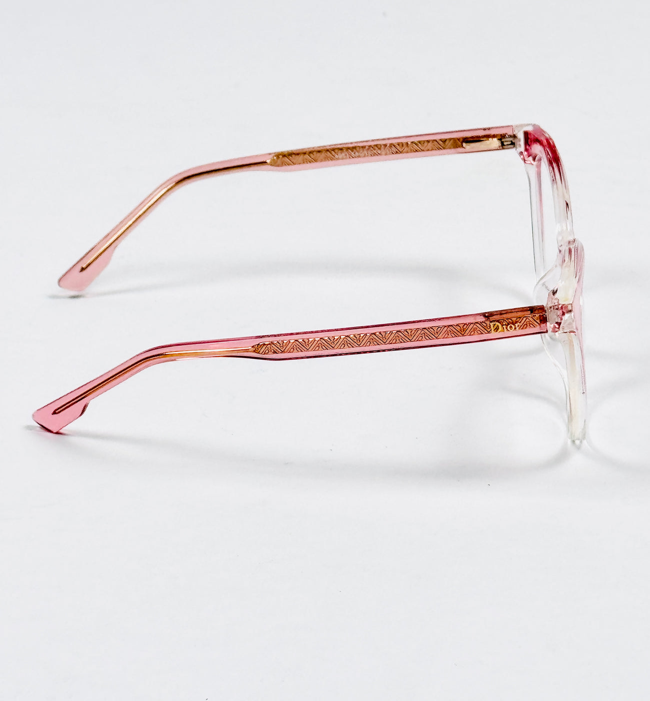 Dior – 913 – 54 – Pink Transparent –  Acetate - Optics – Ladies