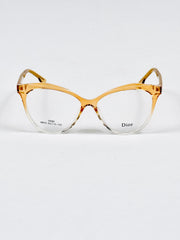 Dior – 913 – 54 – Yellow Transparent –  Acetate - Optics – Ladies