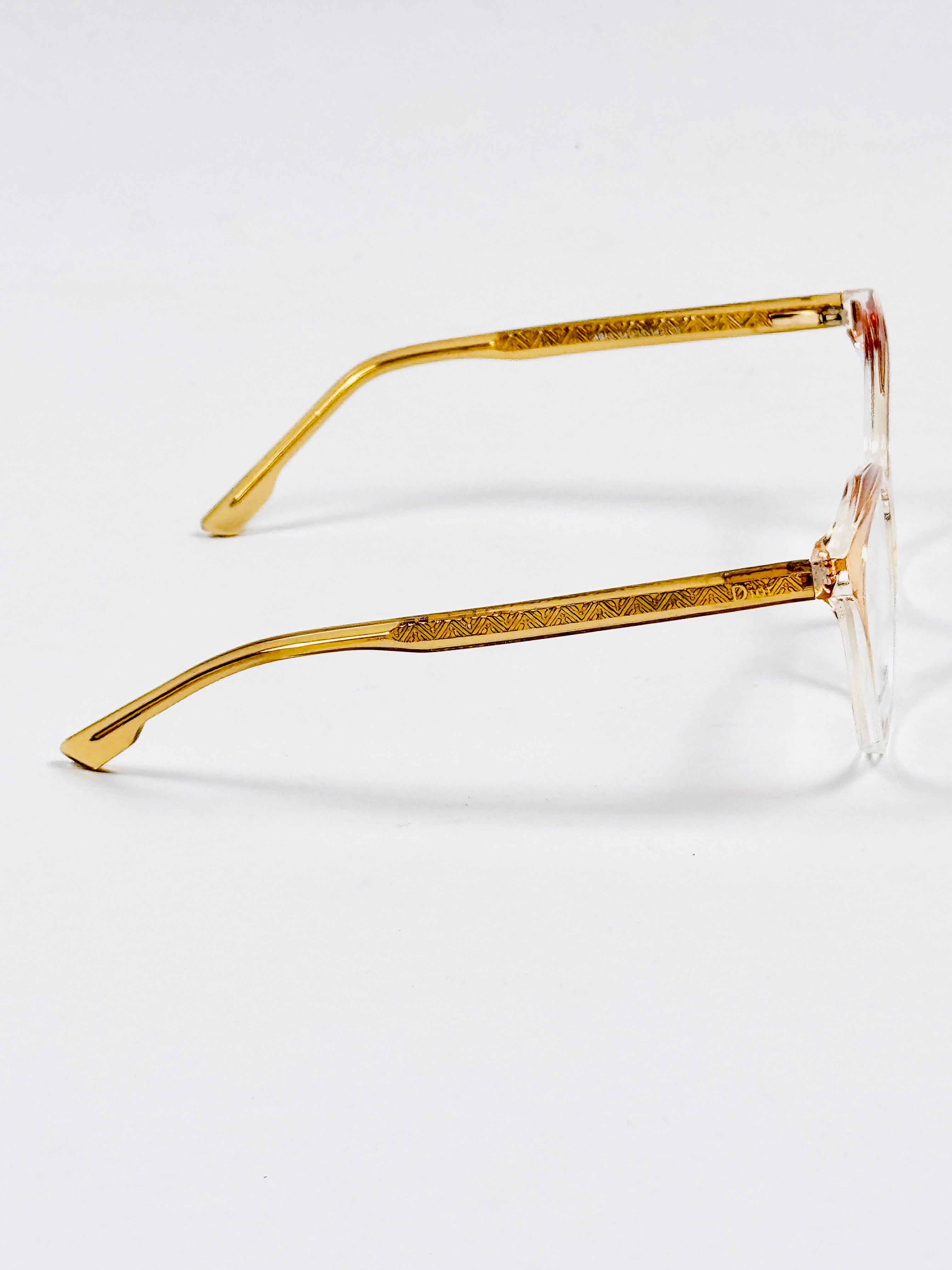 Dior – 913 – 54 – Yellow Transparent –  Acetate - Optics – Ladies