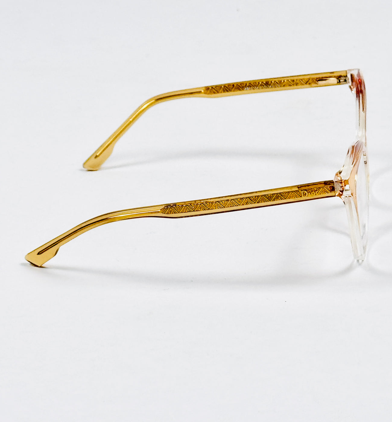 Dior – 913 – 54 – Yellow Transparent –  Acetate - Optics – Ladies