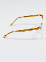Dior – 913 – 54 – Yellow Transparent –  Acetate - Optics – Ladies