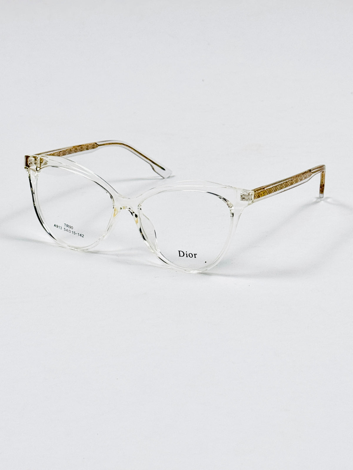 Dior – 913 – 54 – Transparent –  Acetate - Optics – Ladies