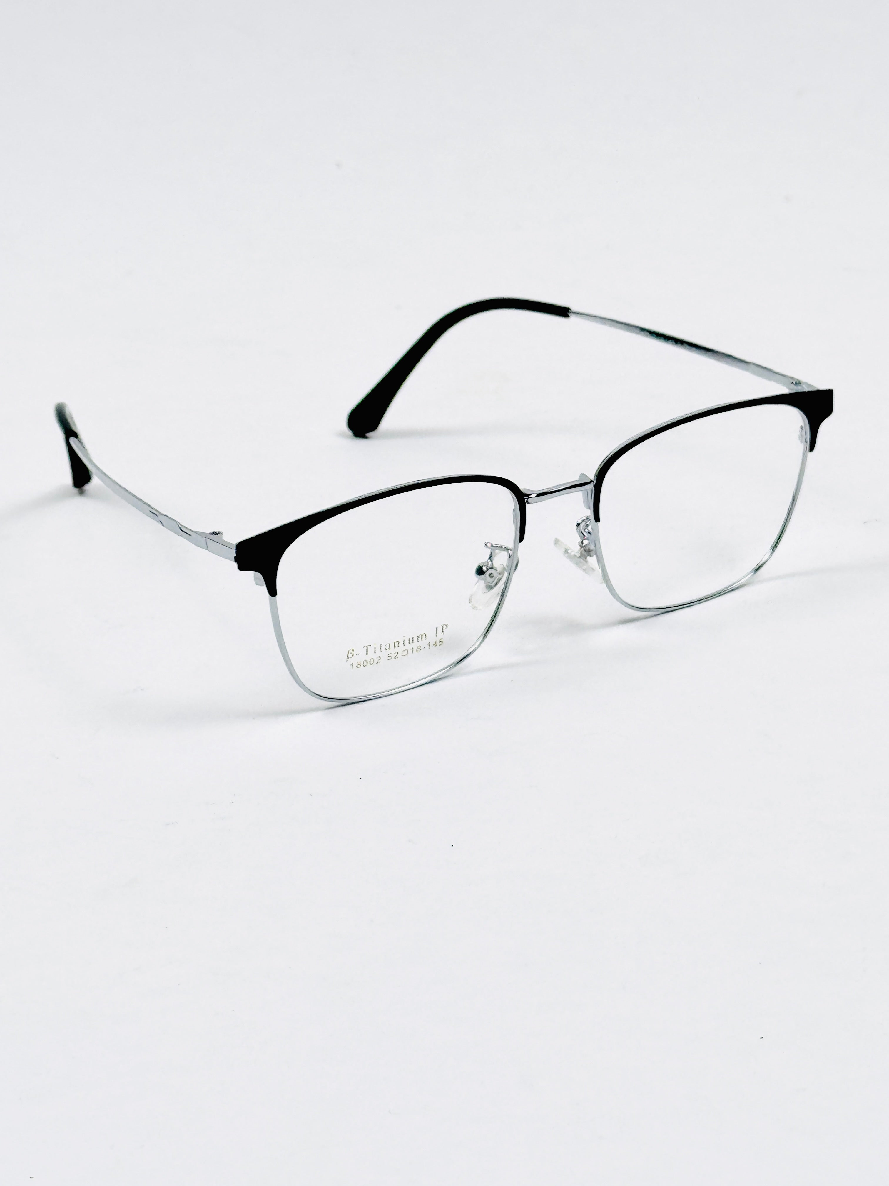 Dior – 18002 – 52 – Silver Black –  Metal - Optics – Unisex