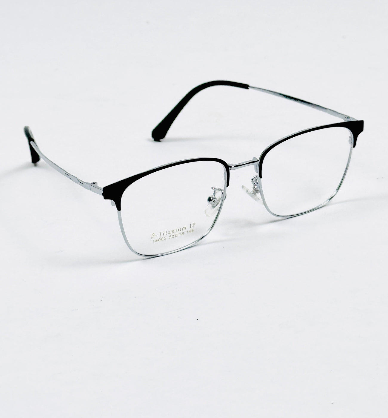 Dior – 18002 – 52 – Silver Black –  Metal - Optics – Unisex