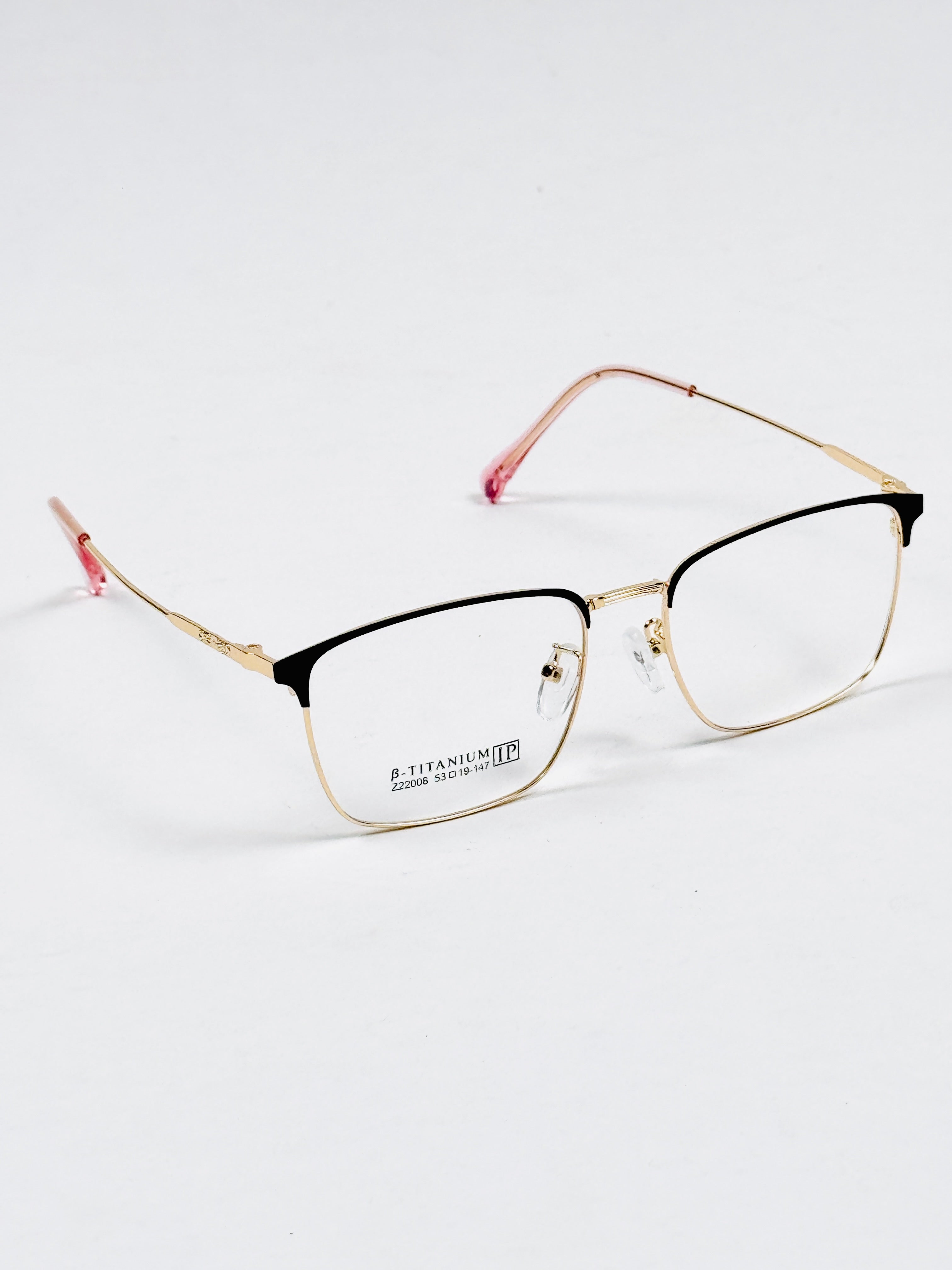 Dior – 18002 – 52 – Black Rose Gold –  Metal - Optics – Unisex
