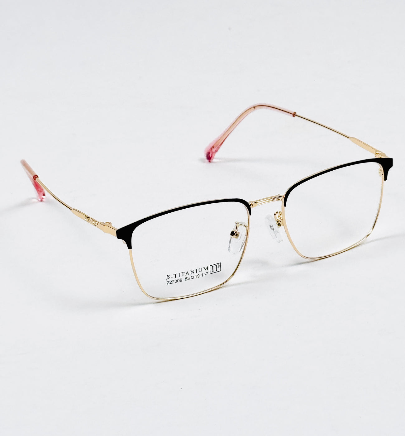 Dior – 18002 – 52 – Black Rose Gold –  Metal - Optics – Unisex