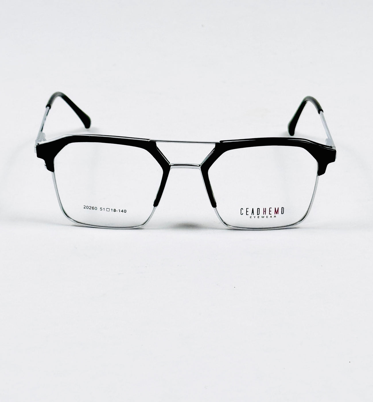 Dior – 20260 – 51 – Silver Black –  Metal - Optics – Unisex