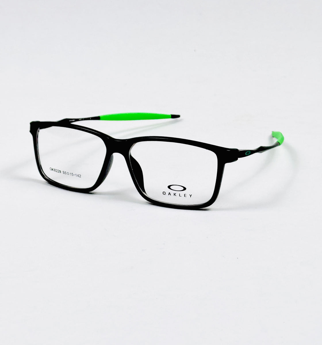 Oakley – 8229 – 55 – Black Green –  Acetate - Optics – Unisex