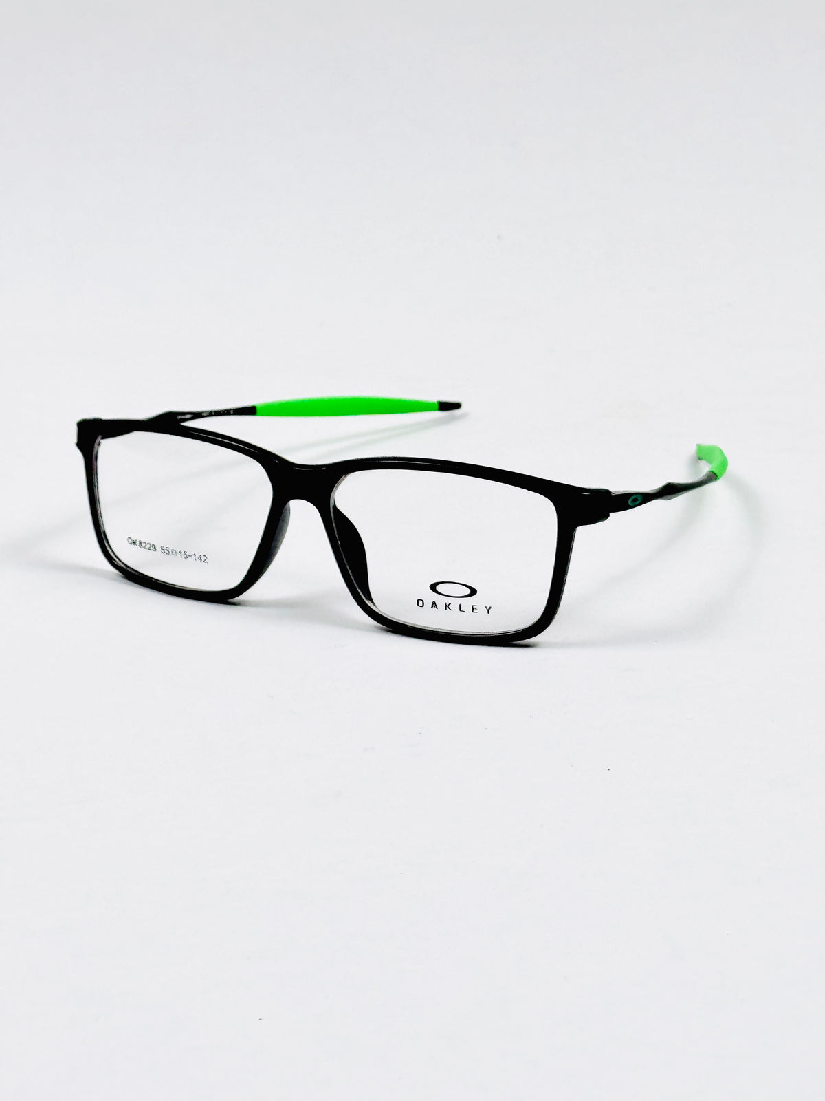Oakley – 8229 – 55 – Black Green –  Acetate - Optics – Unisex