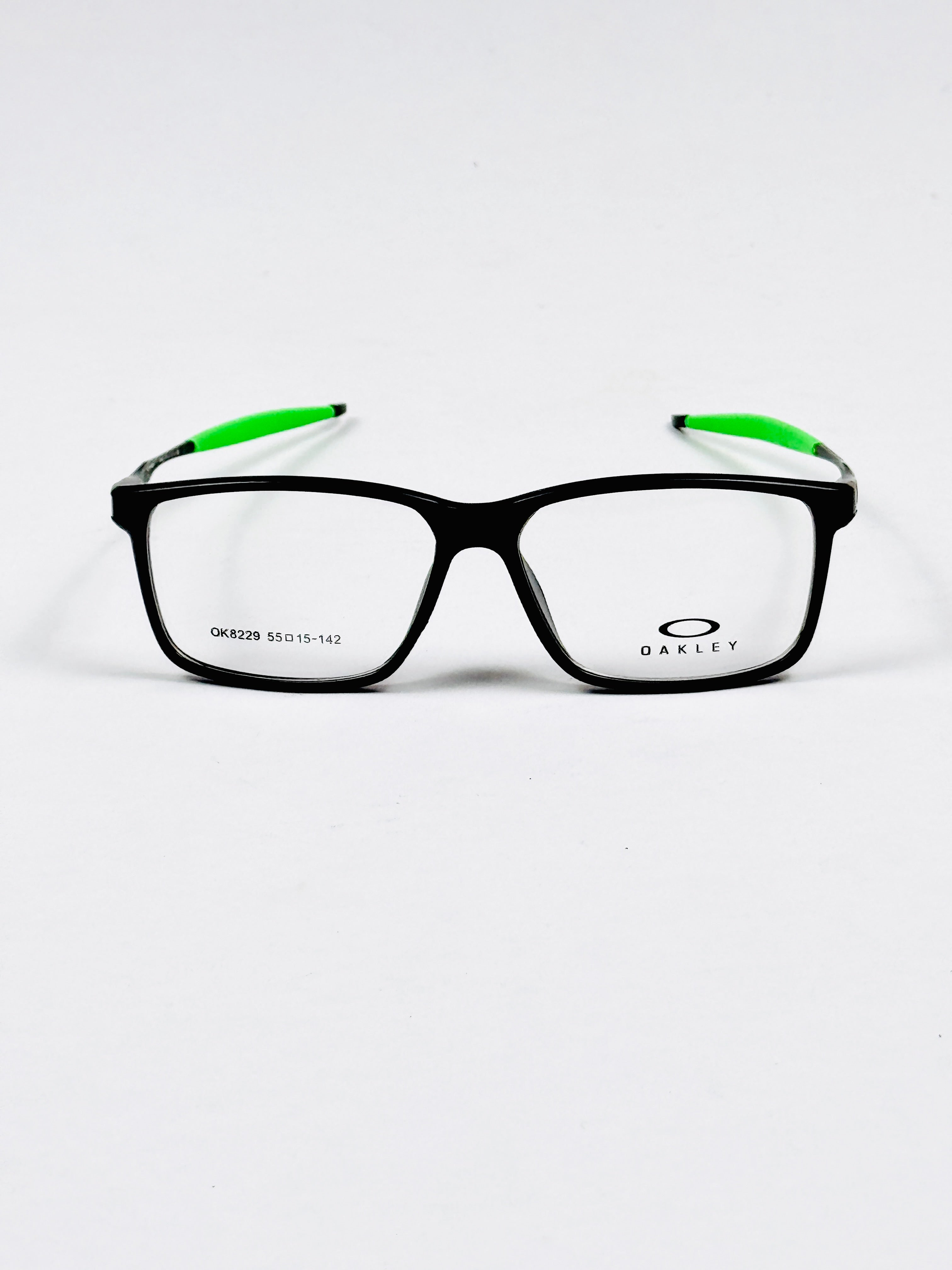Oakley – 8229 – 55 – Black Green –  Acetate - Optics – Unisex