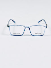 Police – 88008 – 53 – Transparent Blue –  Acetate - Optics – Unisex