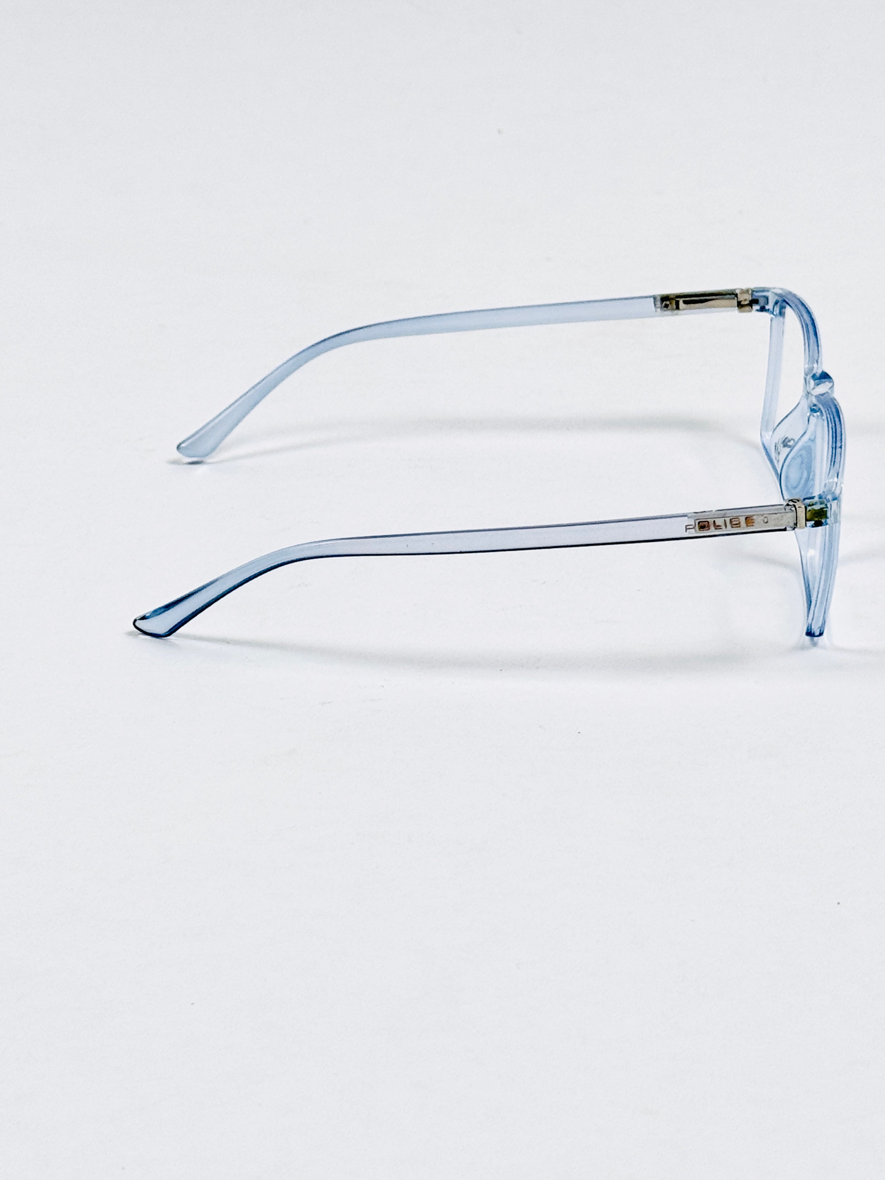 Police – 88008 – 53 – Transparent Blue –  Acetate - Optics – Unisex