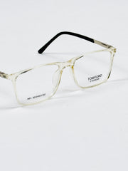 Tom Ford – A01 – 52 – Black Transparent –  Acetate - Optics – Unisex
