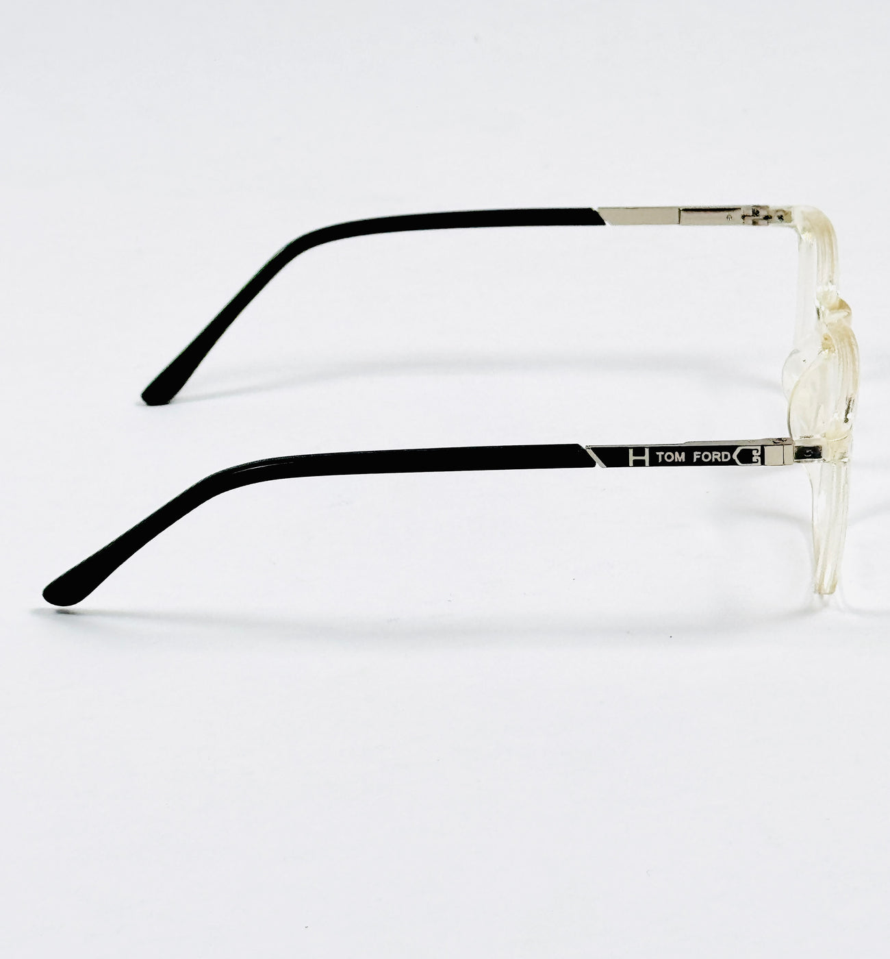 Tom Ford – A01 – 52 – Black Transparent –  Acetate - Optics – Unisex