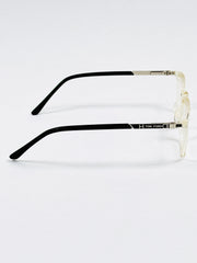 Tom Ford – A01 – 52 – Black Transparent –  Acetate - Optics – Unisex