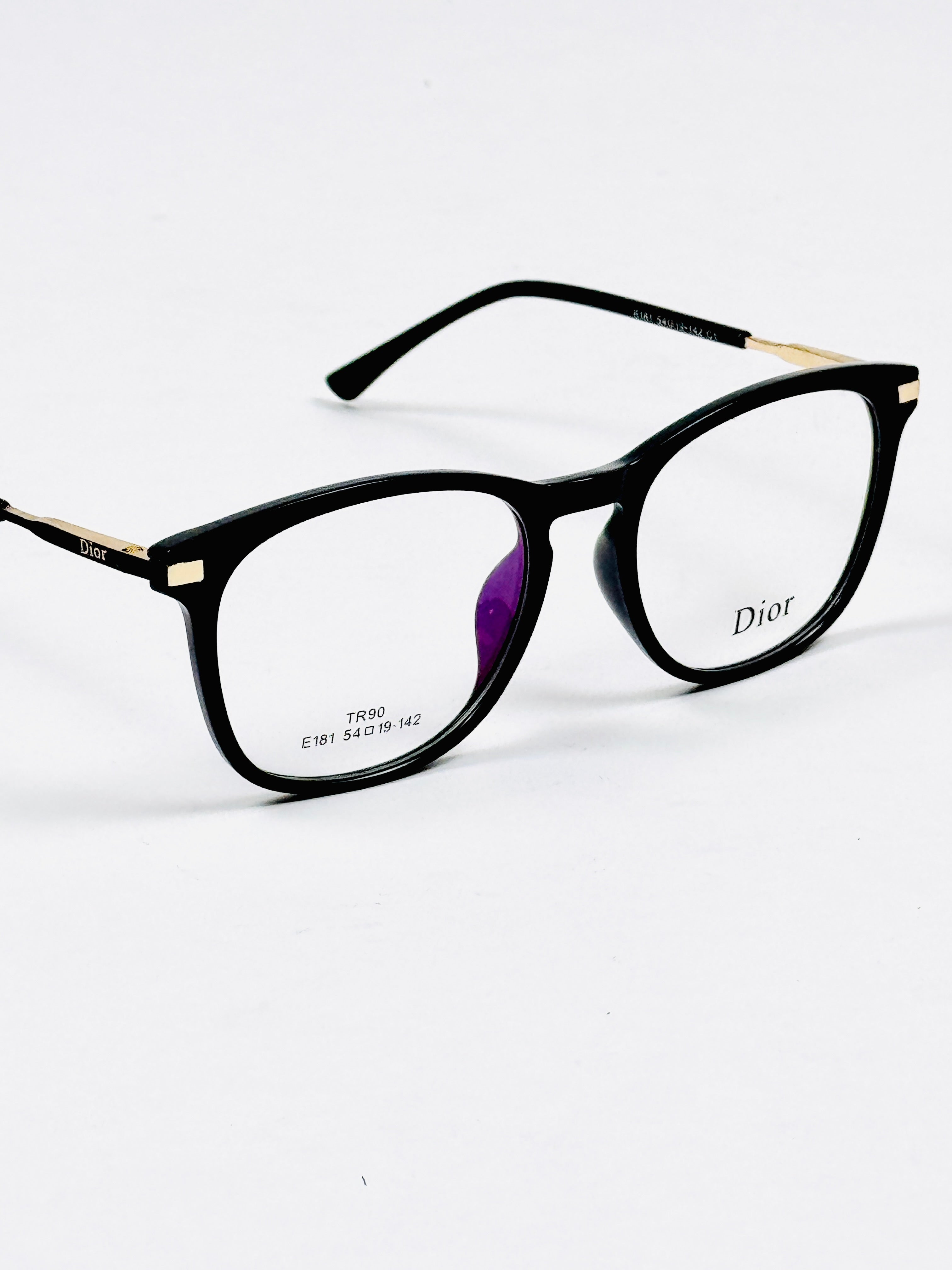 Dior – 181 – 54 – Black –  Acetate - Optics – Unisex