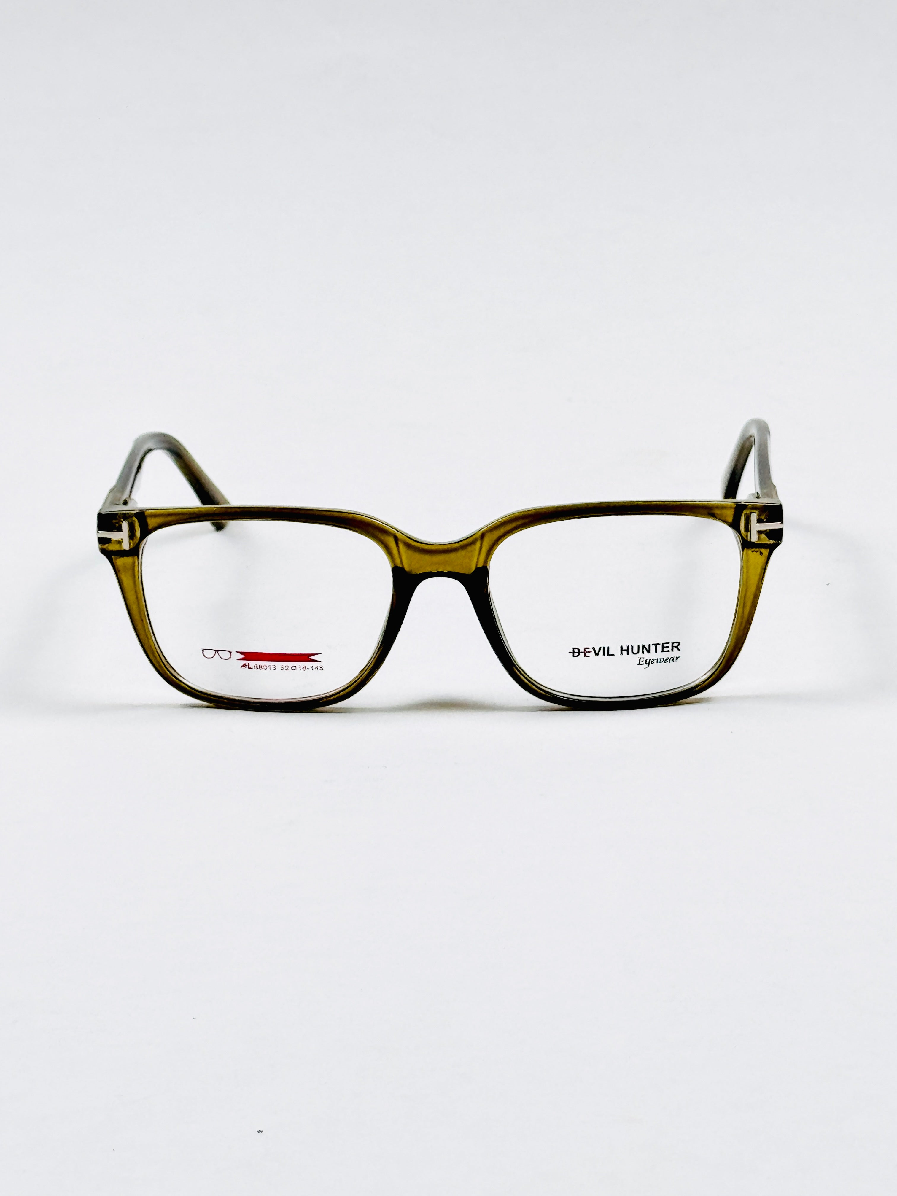 Tom Ford – 8013 – 52 - Translucent Green – Acetate  – Optics - Unisex