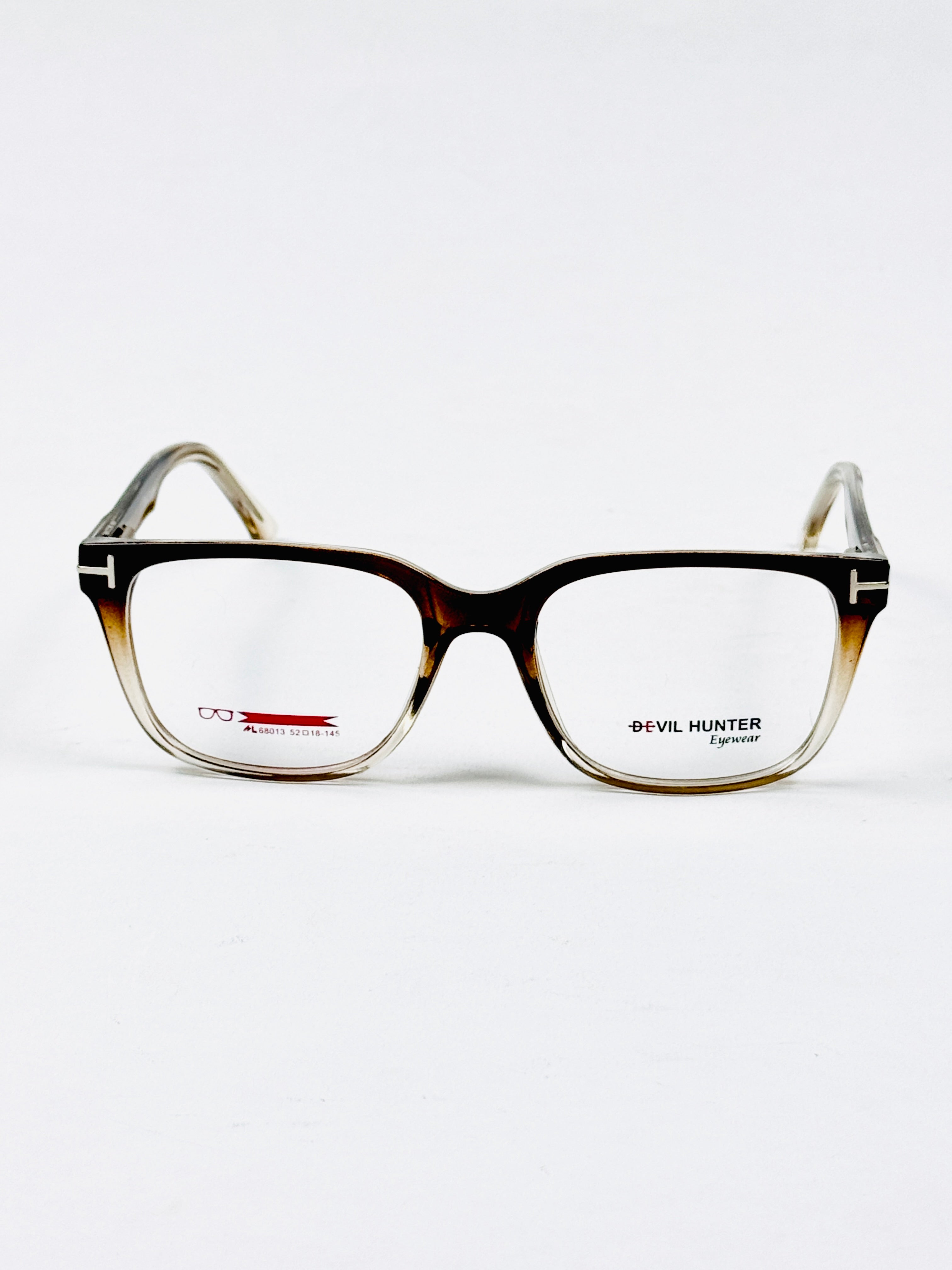 Tom Ford – 8013 – 52 - Translucent Brown – Acetate  – Optics - Unisex