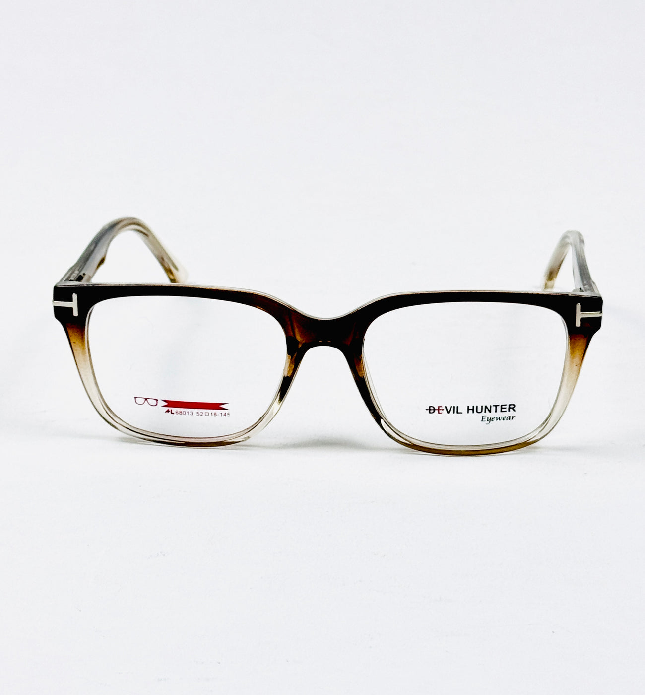 Tom Ford – 8013 – 52 - Translucent Brown – Acetate  – Optics - Unisex