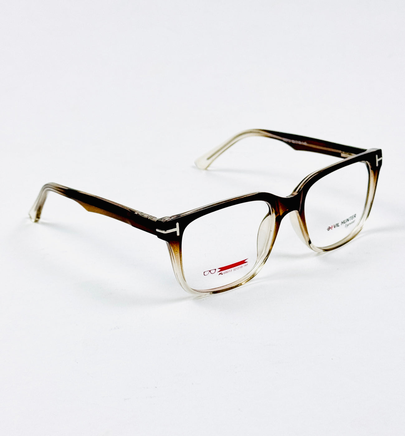 Tom Ford – 8013 – 52 - Translucent Brown – Acetate  – Optics - Unisex