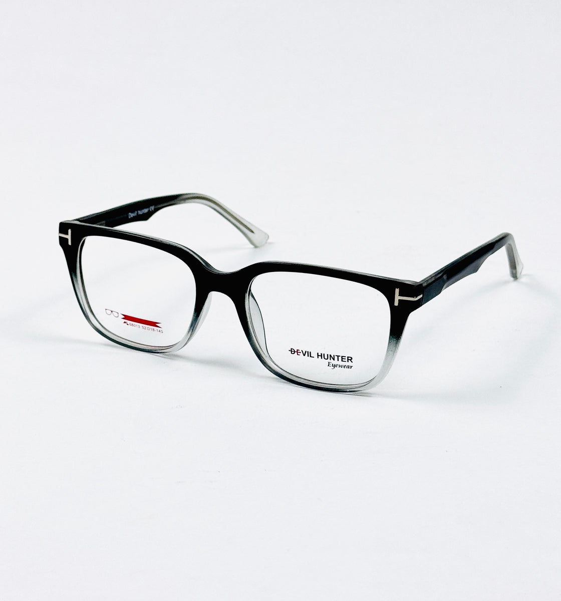 Tom Ford – 8013 – 52 - Translucent Black – Acetate  – Optics - Unisex